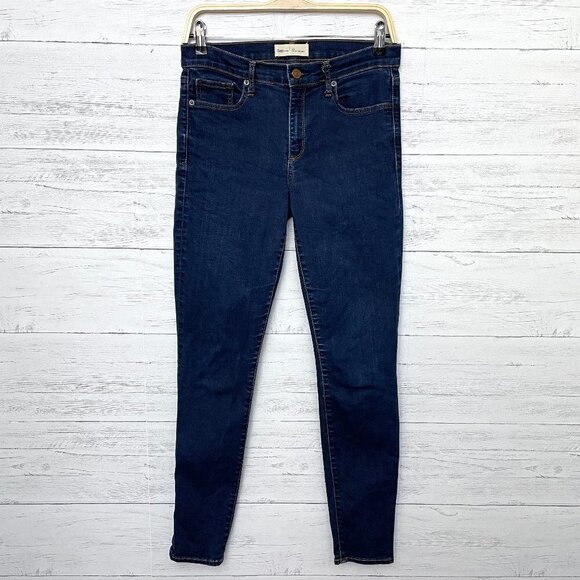 Gap 1969 Women's Jeans True Skinny Dark Wash size 8L length 31" - Picture 1 of 8